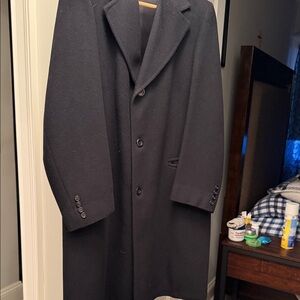 Black Cashmere Men's Jacket